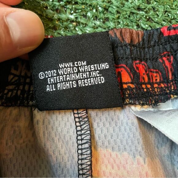Vintage WWE Shorts Youth Ft. Kane John Cena Triple H Rey Mysterio & More Medium - Picture 8 of 12